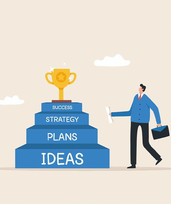 2. About us (Real-life strategy to reach your goals.)